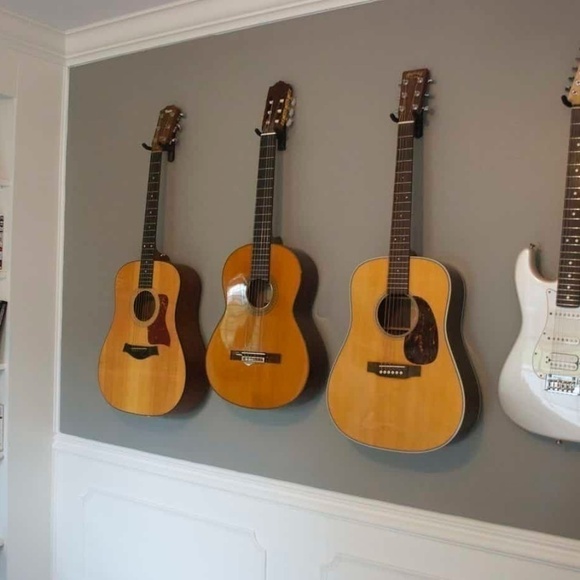 2/$15 NEW Guitar Wall Hanger Mount Adjustable For Violin, Guitar, Ukulele - Picture 3 of 3